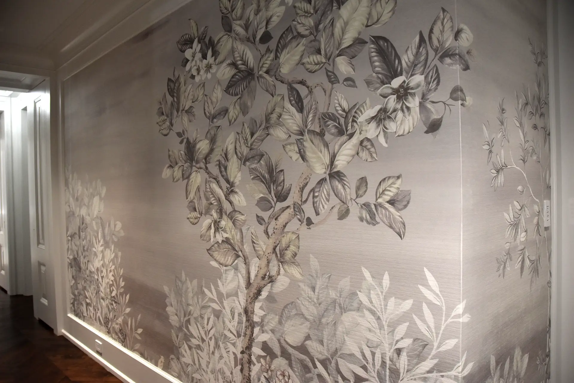 Commercial Wallpaper Installation